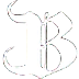 A logo displaying the letters J and B fused into one white blackletter